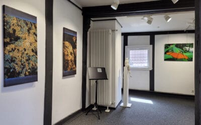 Birgit Feil Plastik – Sabine Schäfer Medienkunst. Zehnthaus Jockgrim. 23.04.-21.05.2023