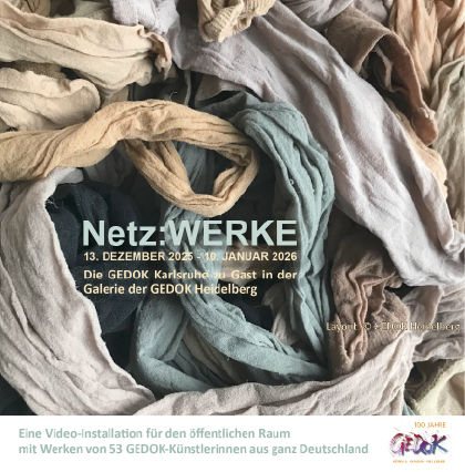 Heidelberg. Netz:WERKE 	13.12.2025 – 10.01.2026 	Kuratorische Arbeit.